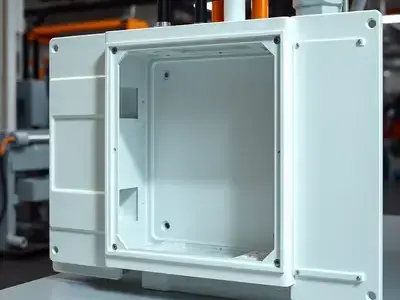 Industrial metal parts powder coated